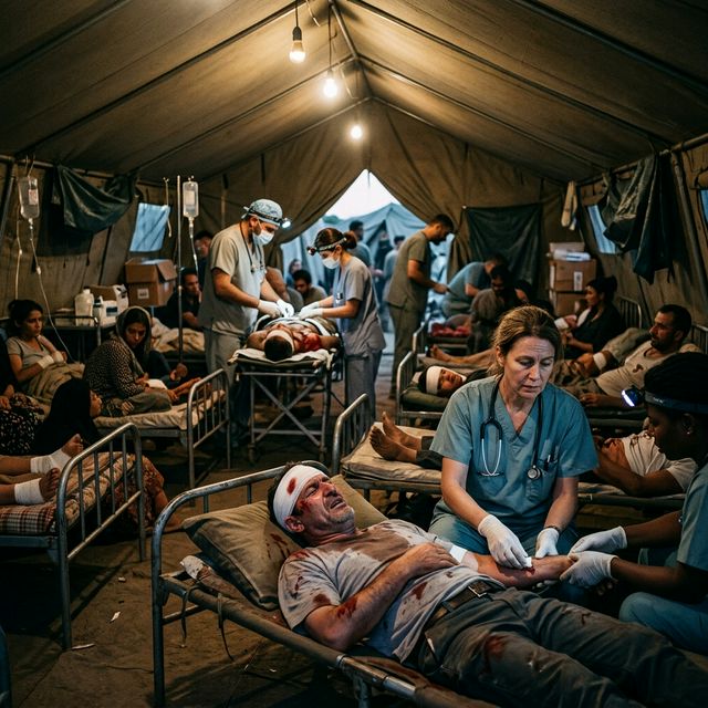 Temporary medical clinic